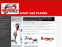 Tablet Screenshot of giantgasplanes.com